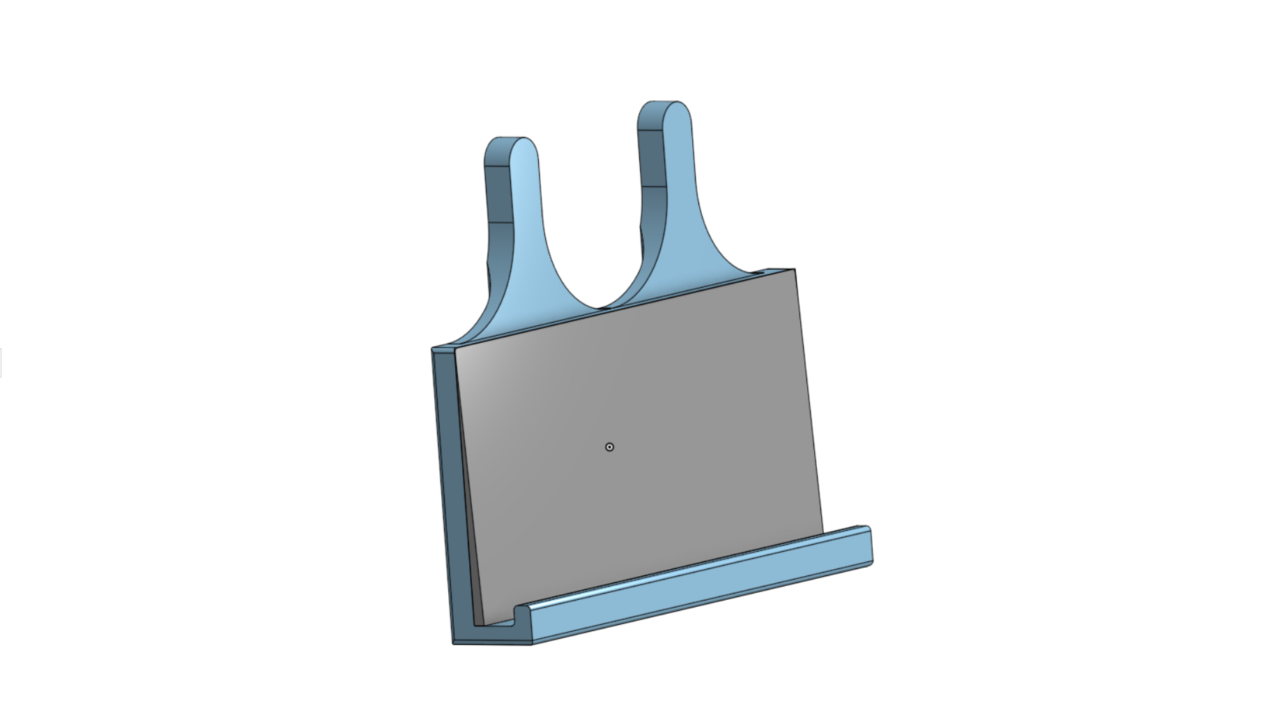 Monitor Mounted Phone Stand