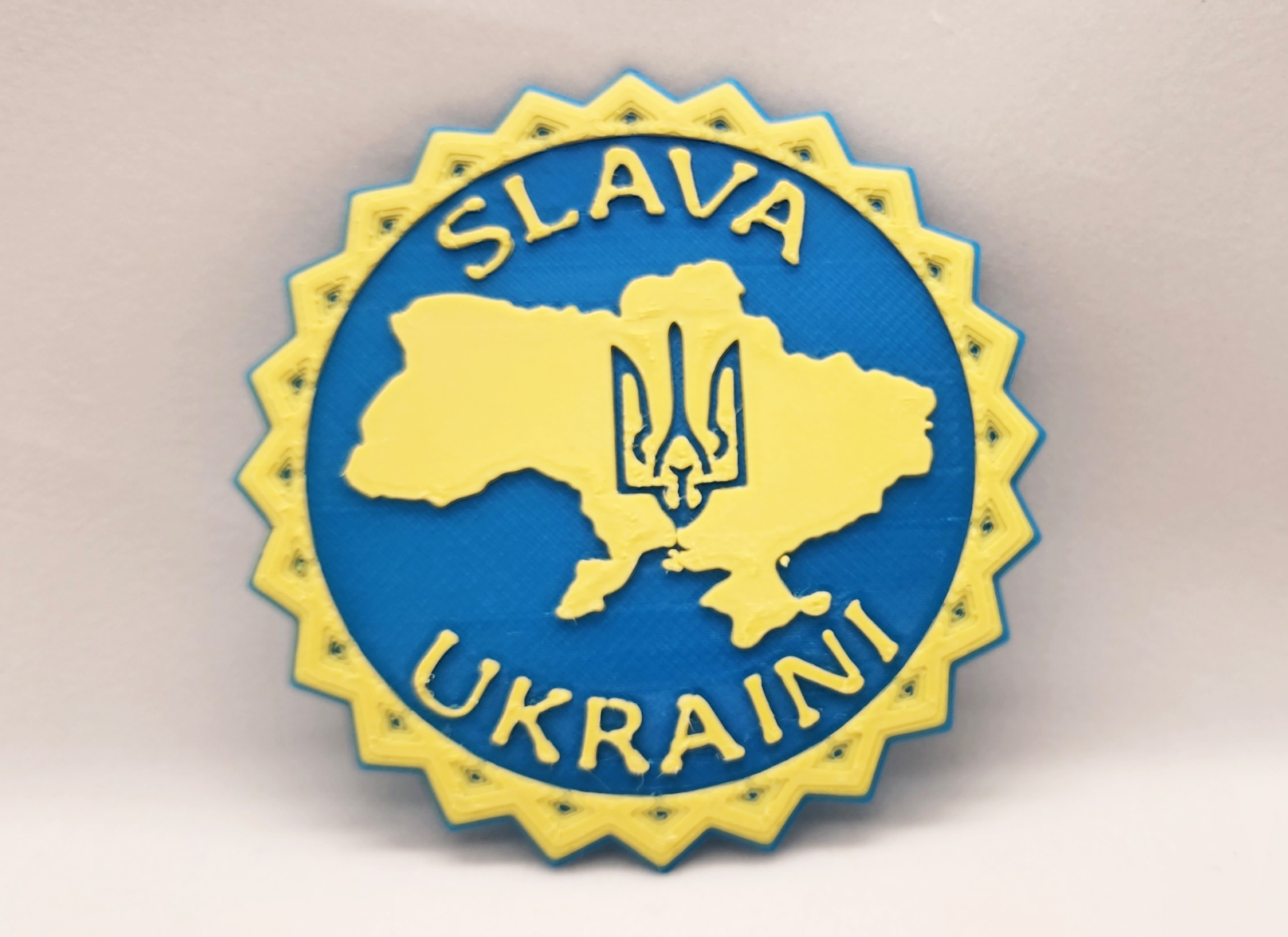 Slava Ukraini Coaster 2 Color