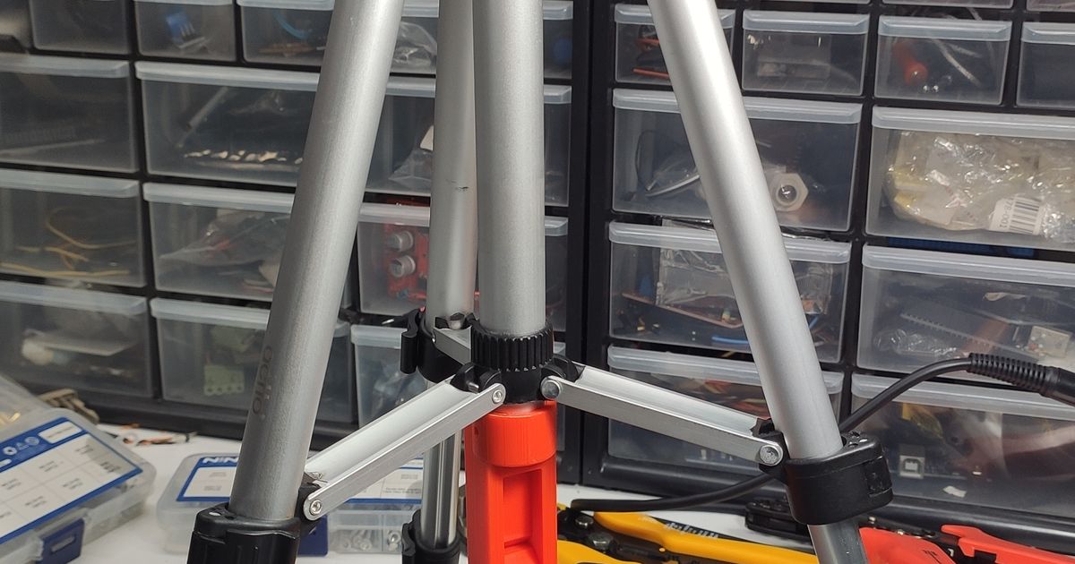 Tripod Centre Column Hook Retractable 2 Parts by yong3dprint Download