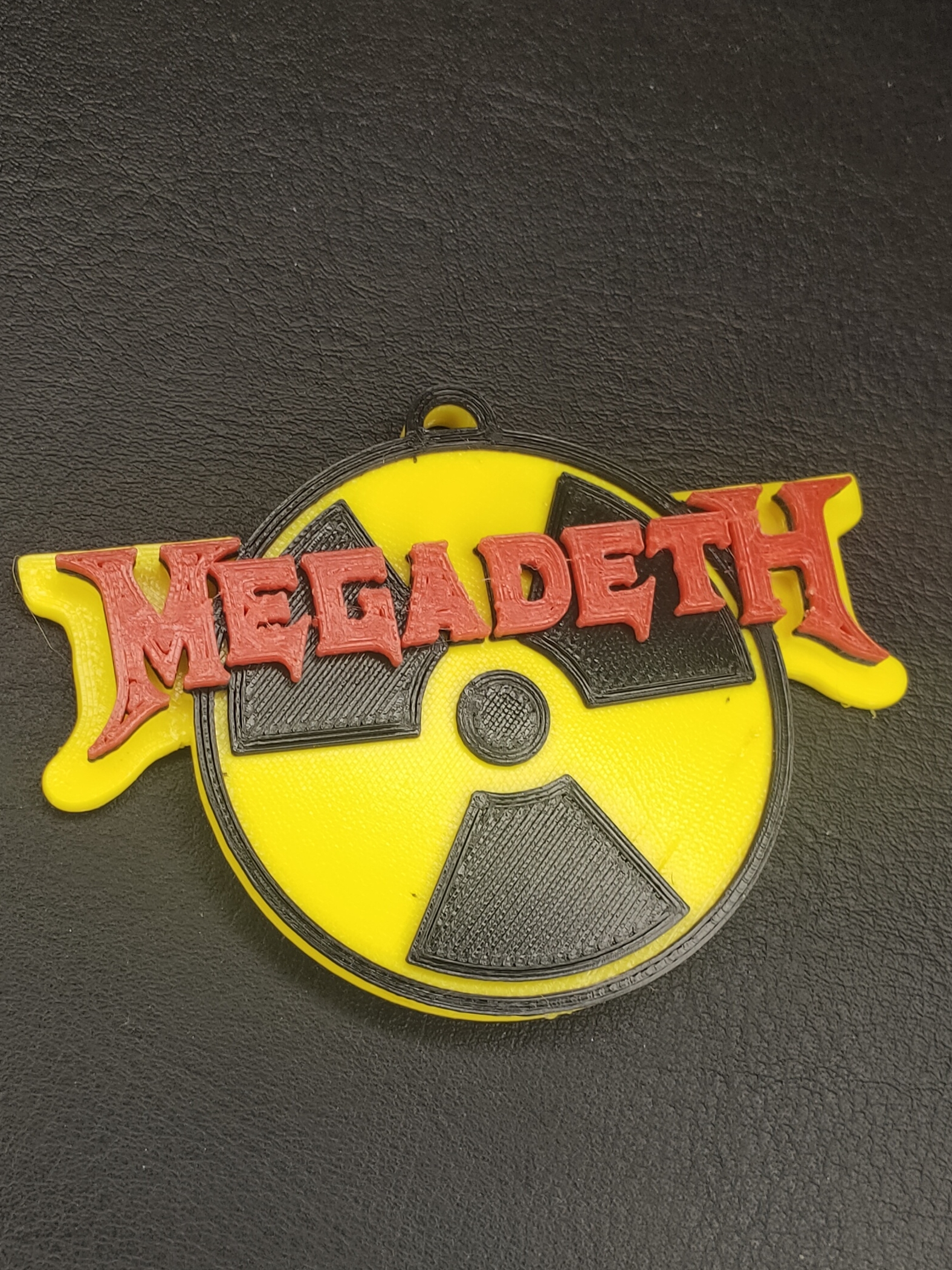 Megadeth Nuclear Logo Keychain by gr.makers | Download free STL model |  Printables.com