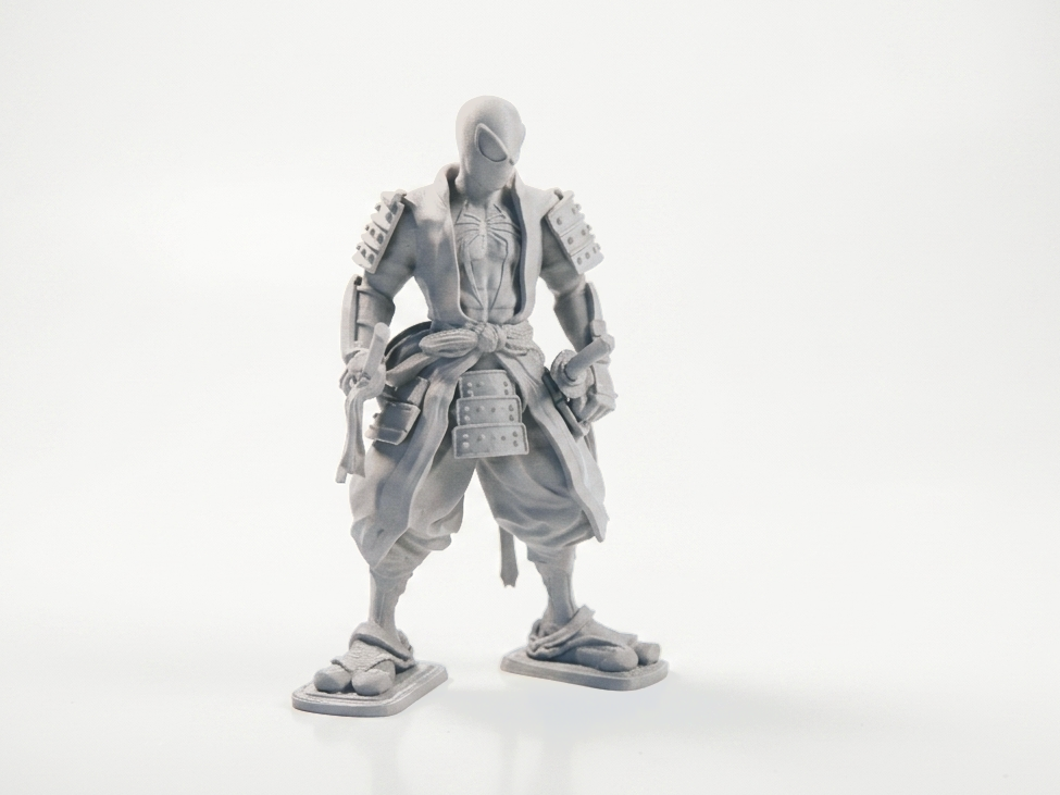 Samurai Spidey Figurine Marvel Collectible 3D Printable