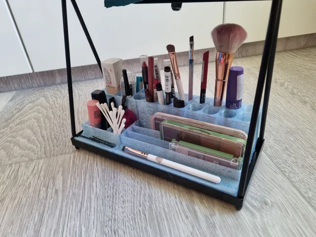 Makeup orgnizer for IKEA KARMSUND mirror