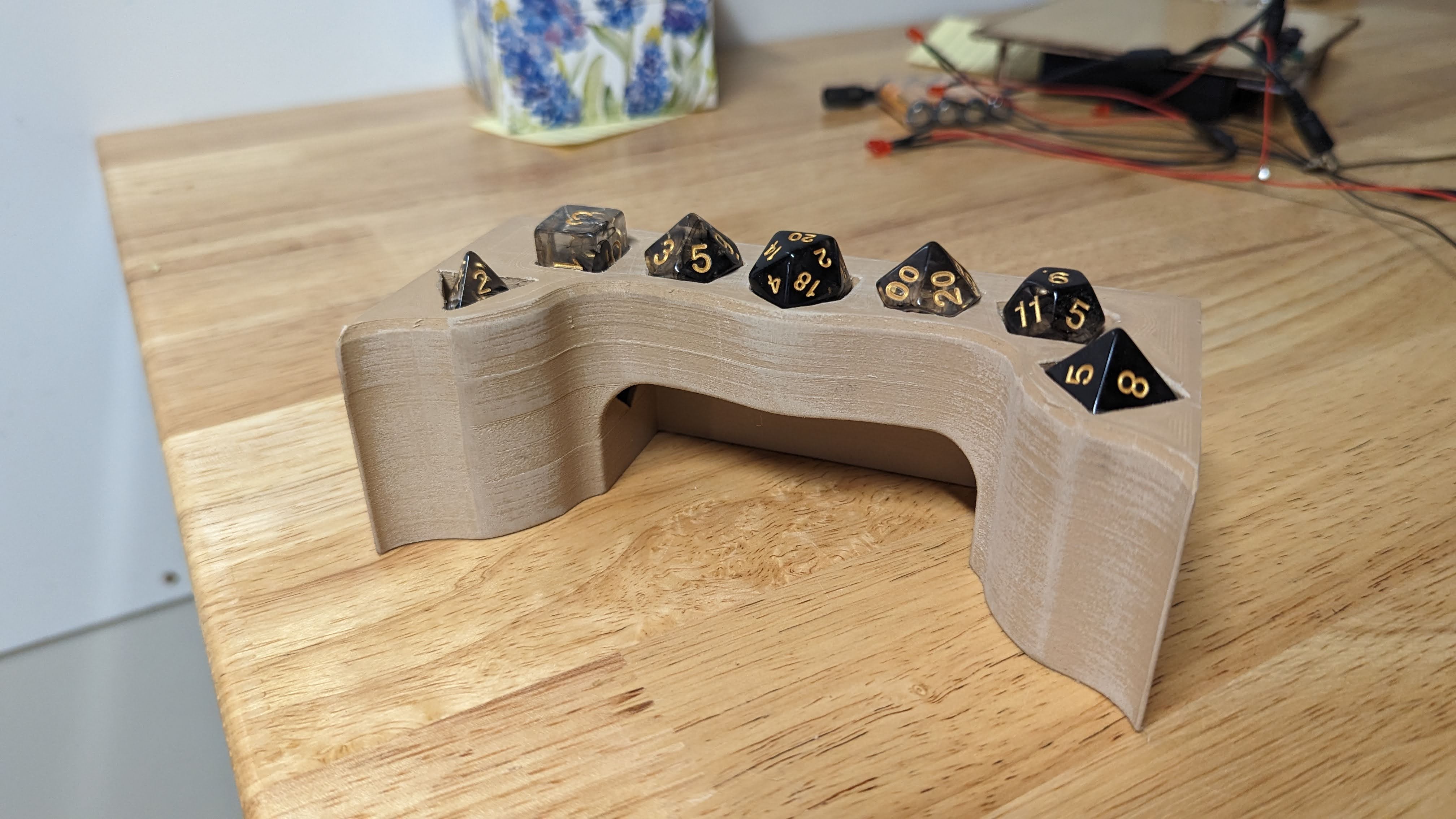 Miniatura 5 do modelo 3D LED Backlit DnD Dice box