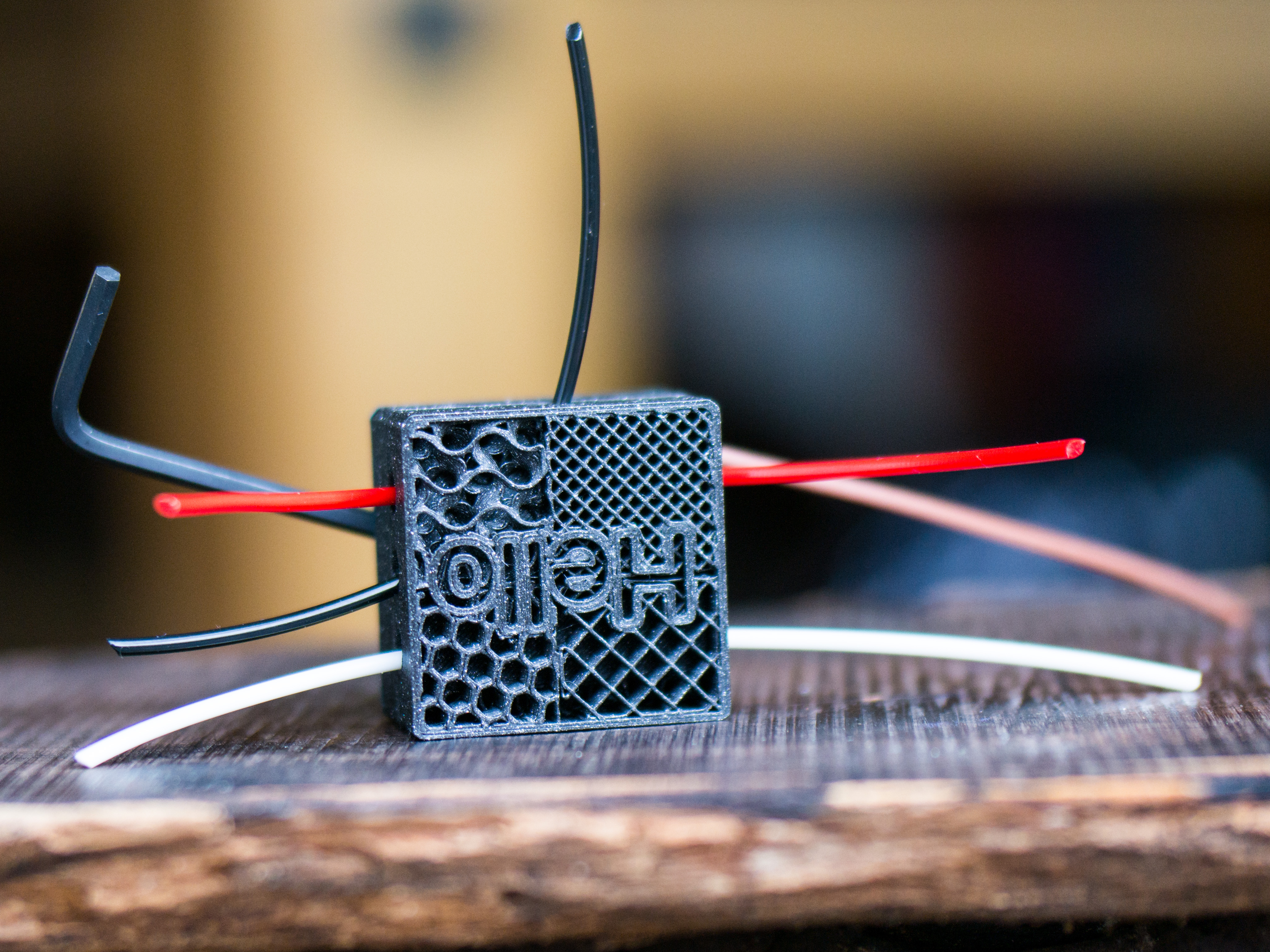 Educational FDM Cube (demonstration purposes)