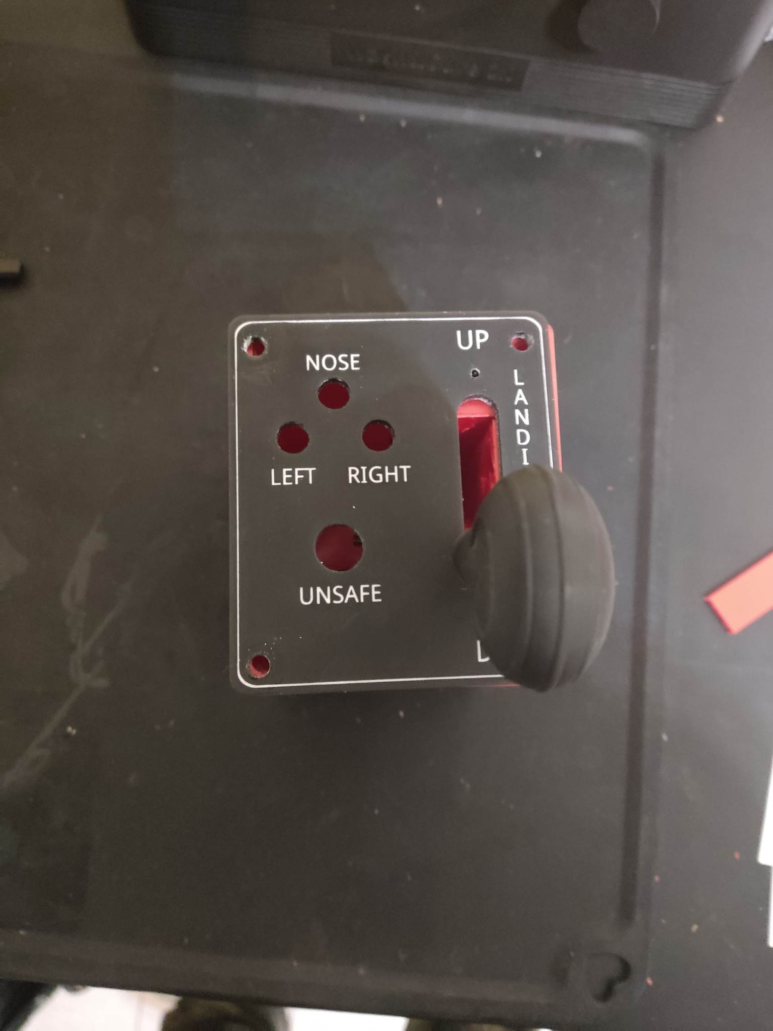 Flight sim landing gear lever by Nikos Kar Download free STL model