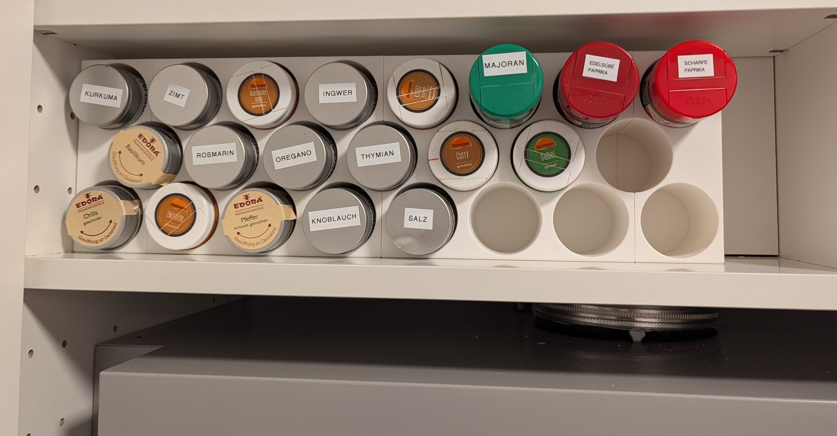 Modular Spice Rack for IKEA Metod with Underverk