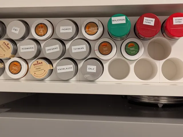 Modular Spice Rack for IKEA Metod with Underverk