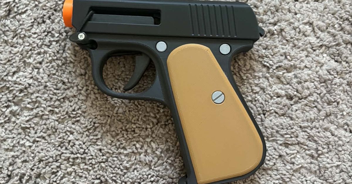 TF2 Pretty Boy＇s Pocket Pistol (Nightingale mag Nerf string blaster) by ...