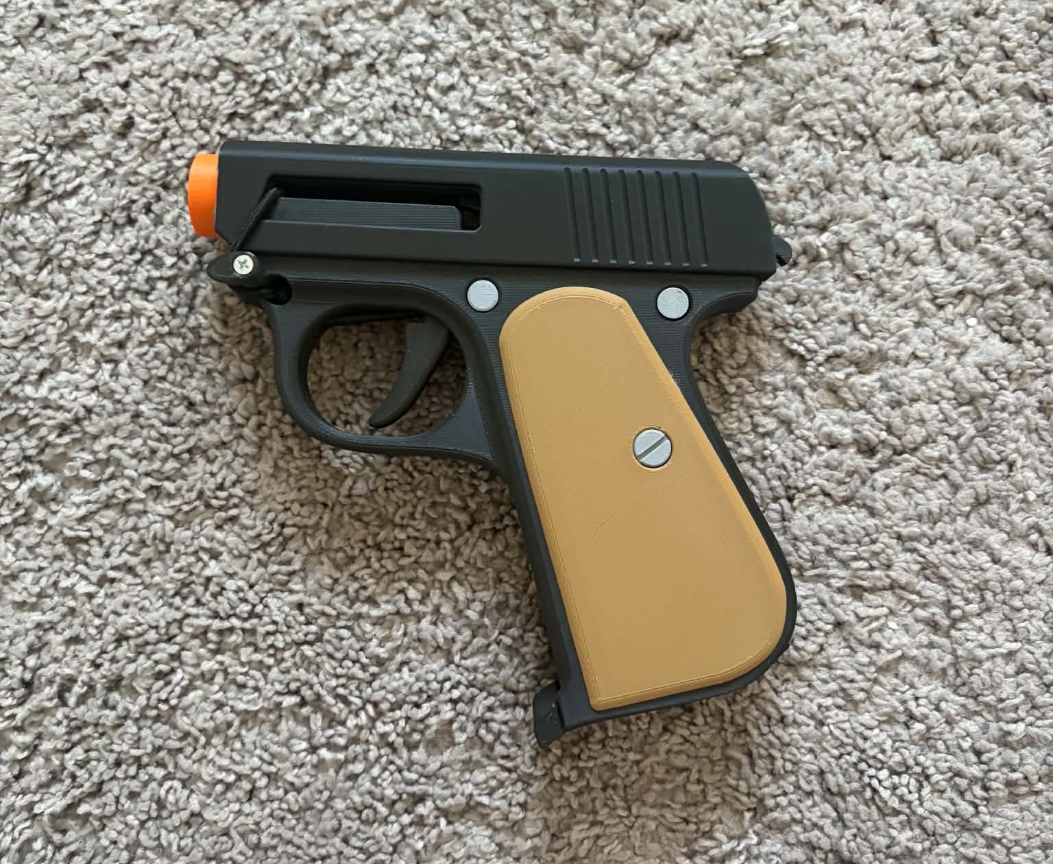 TF2 Pretty Boy's Pocket Pistol (Nightingale mag Nerf string blaster)