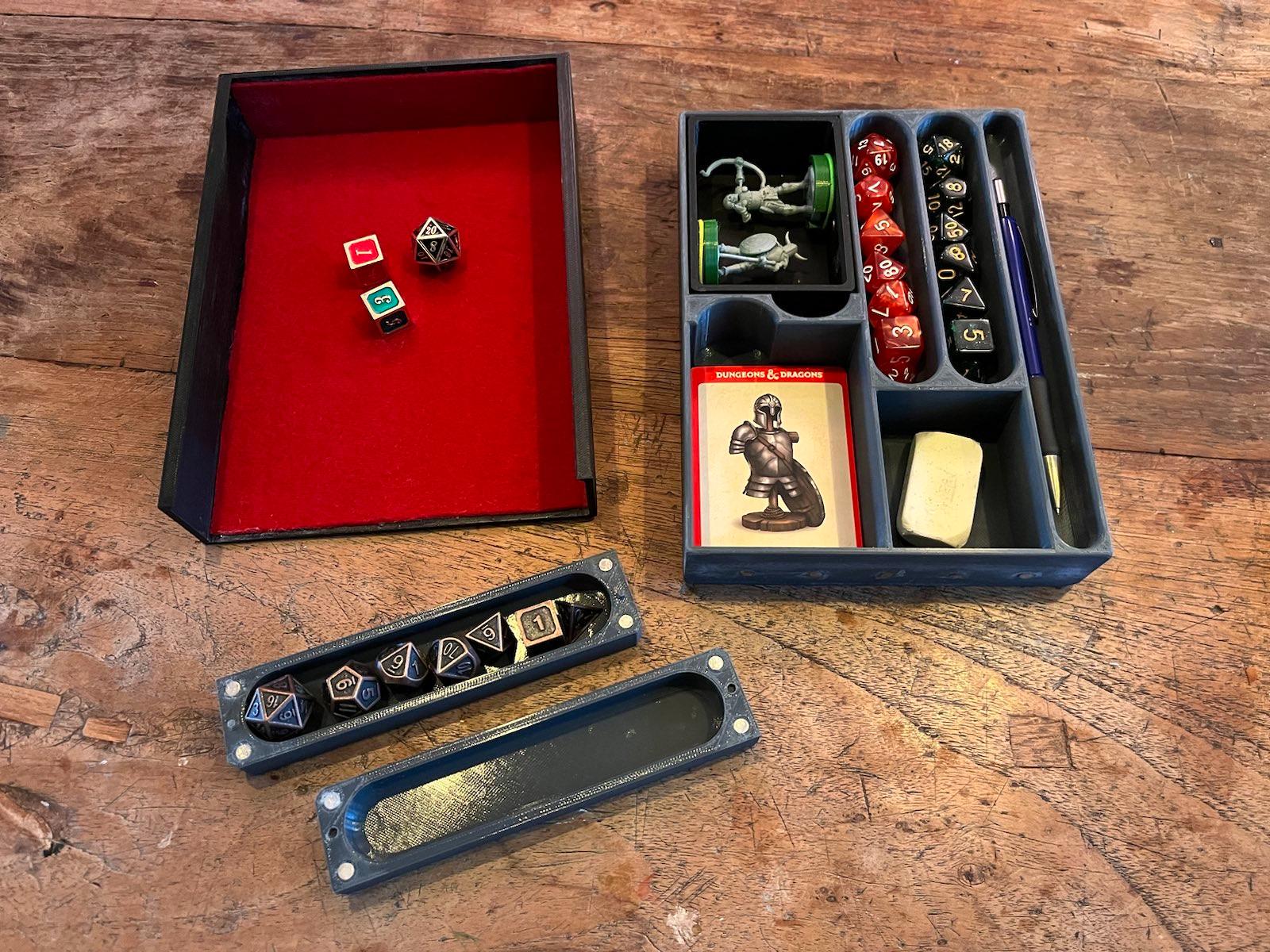 Dice and miniature vault by Feday Download free STL model