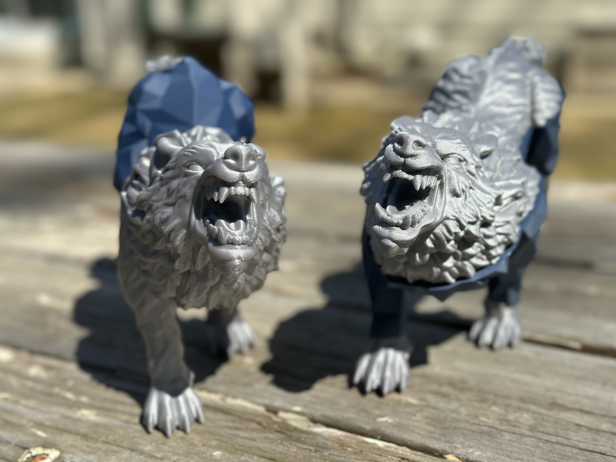 Lupine Reliquary (Wolf Box) for Dice (Updated)