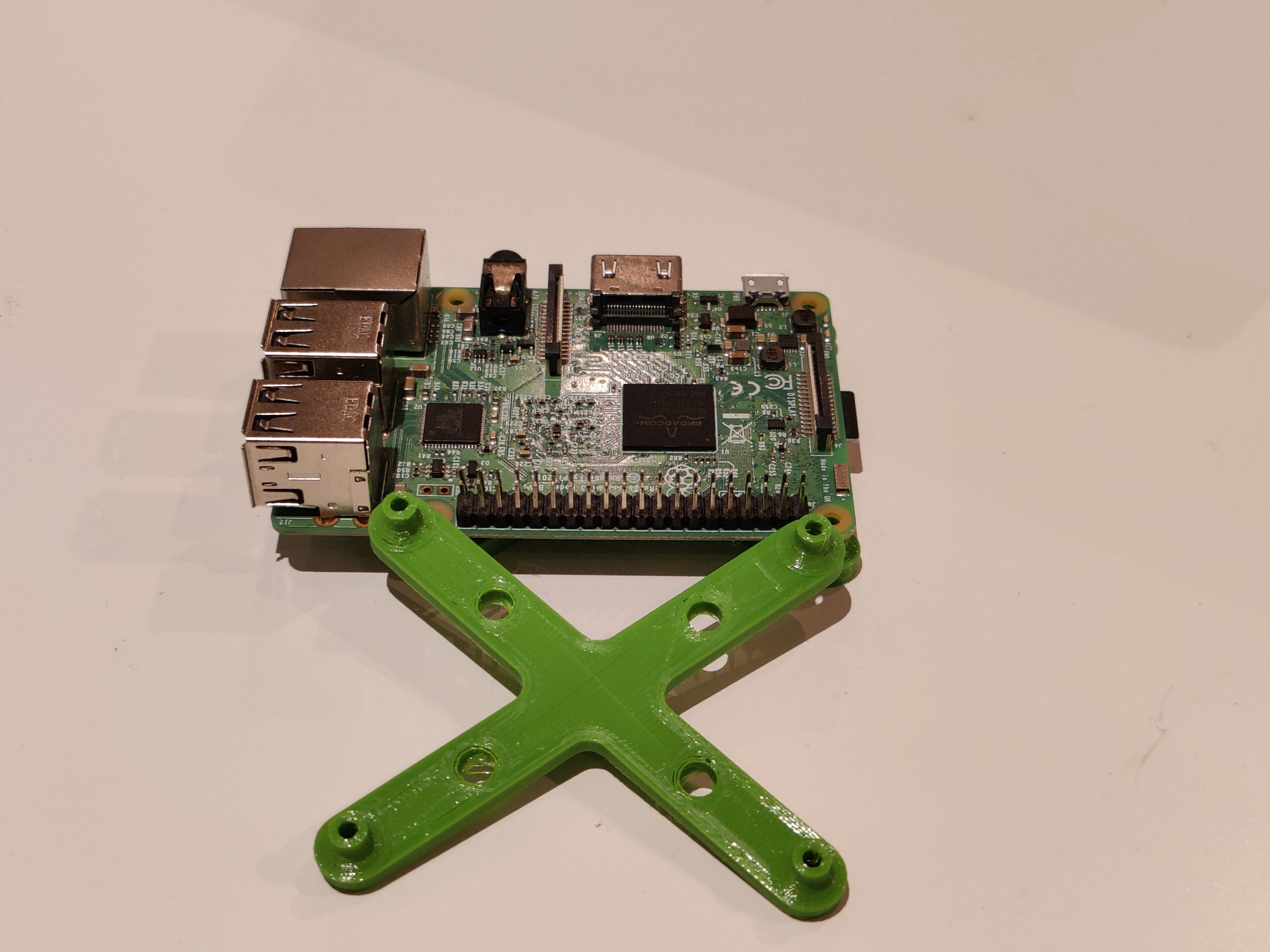 Raspberry Pi Standoff & Mount by BrandonN Download free STL model