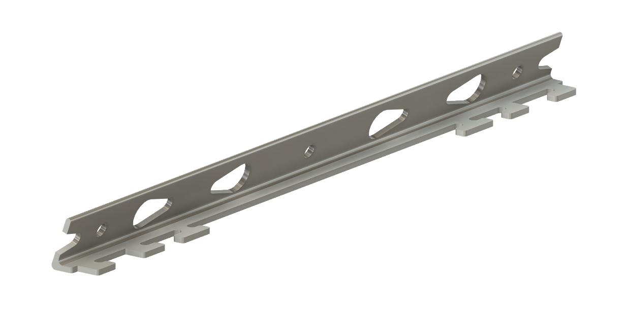 Cubicle Rail Hook Template