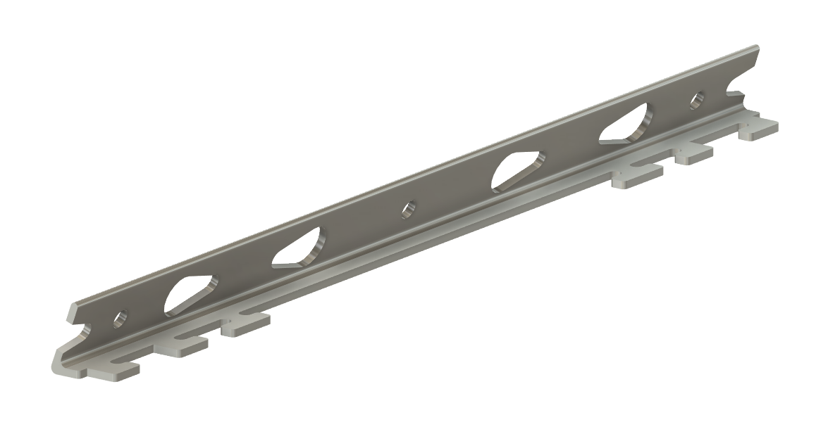 Cubicle Rail Hook Template by Spotkenyon Download free STL model