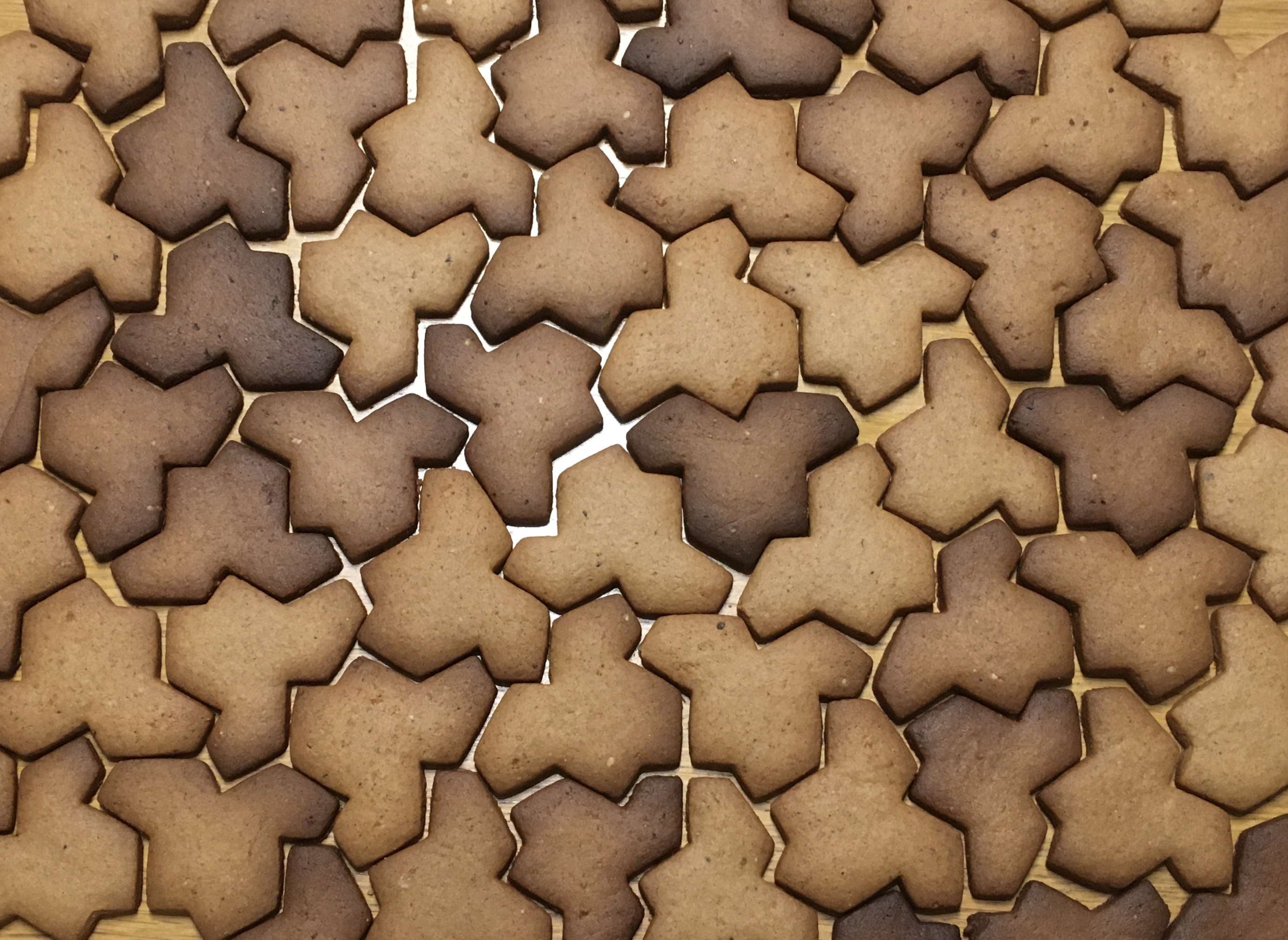 Aperiodic tile cookie cutter
