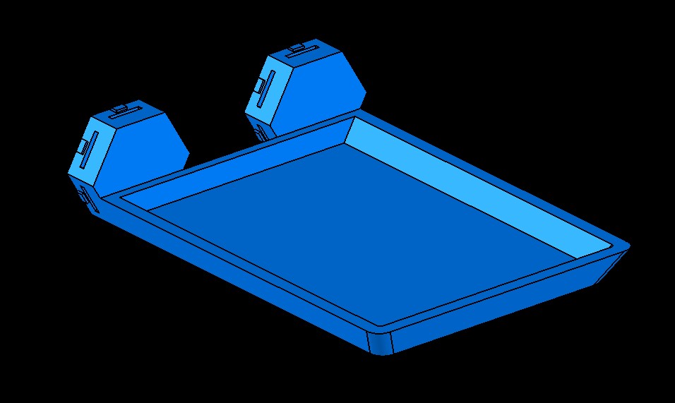 50mm x 75mm tray with full hex attachment for the HSW