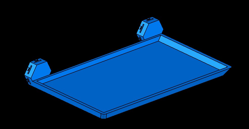 130mm x 75mm tray with full hex attachment for the HSW