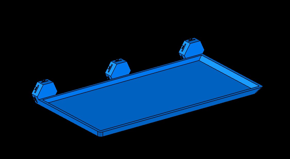 175mm x 75mm tray with full hex attachment for the HSW