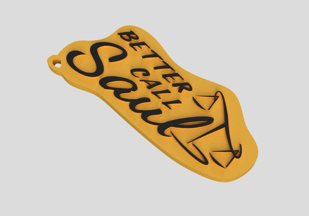 Better Call Saul Logo Keychain