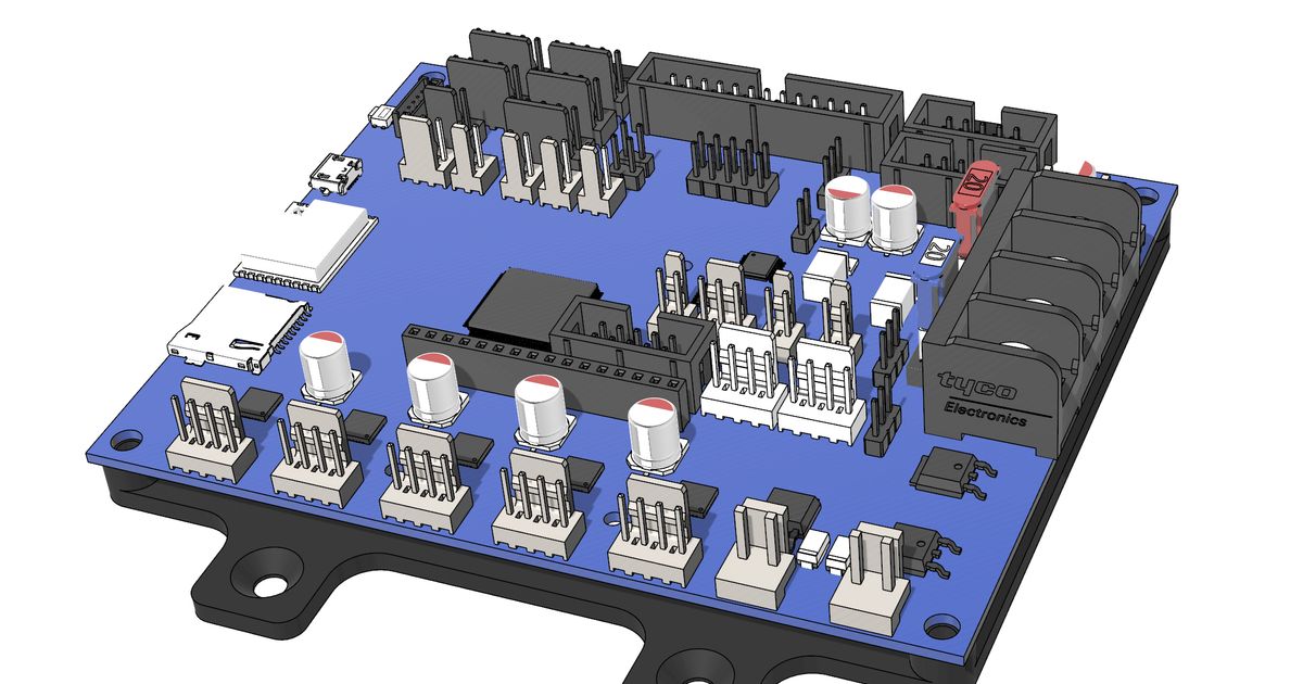 Standoff for Duet Mini 5+ Control Board by Erlich Doerksen Download