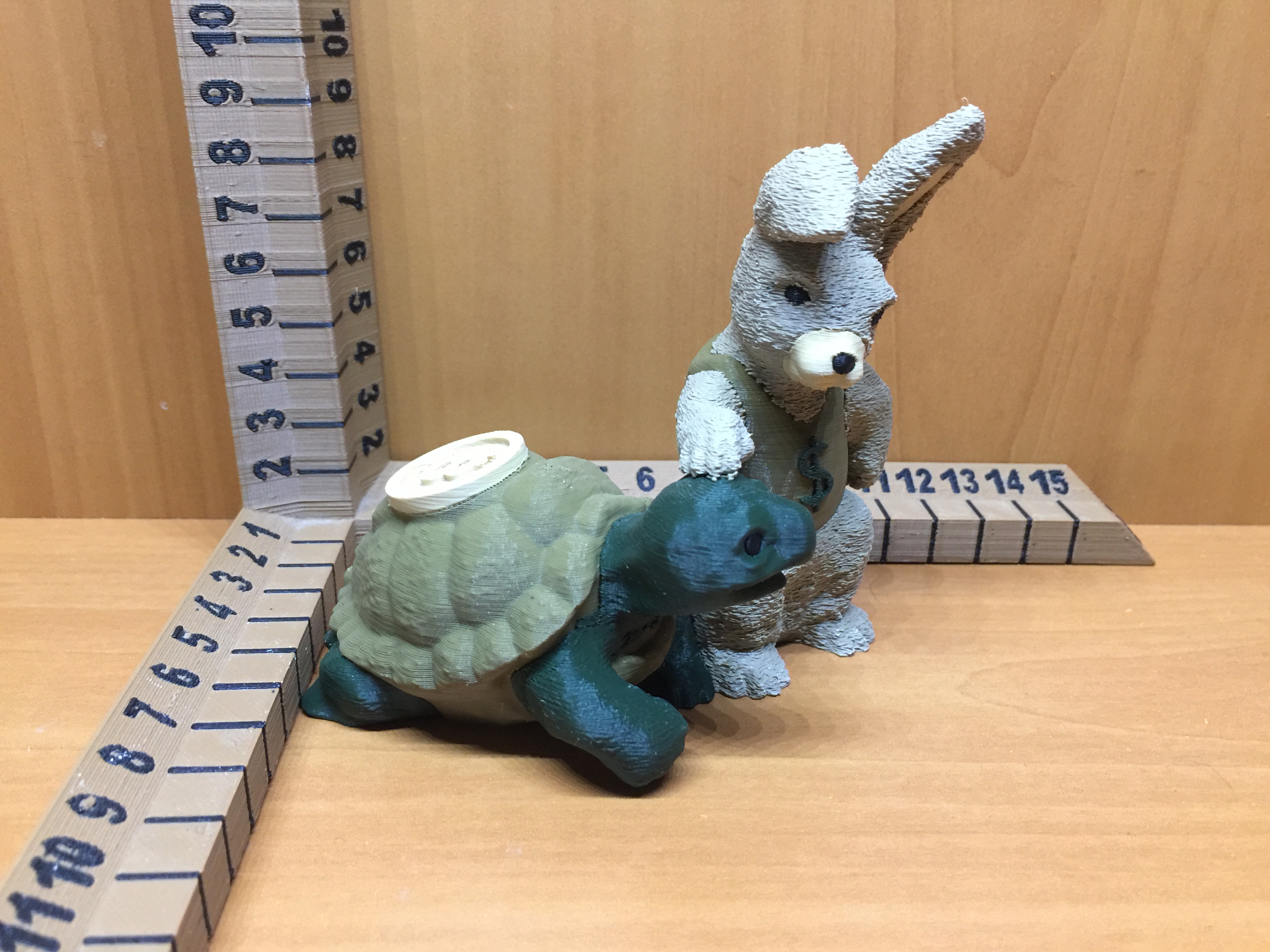 Miniatura 5 do modelo 3D Tortoise Bitcoin vs Hare Dollar