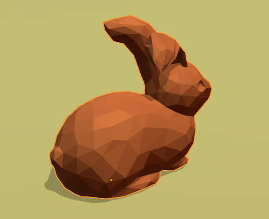 Little easterbunny Low-Poly — thumbnail 3