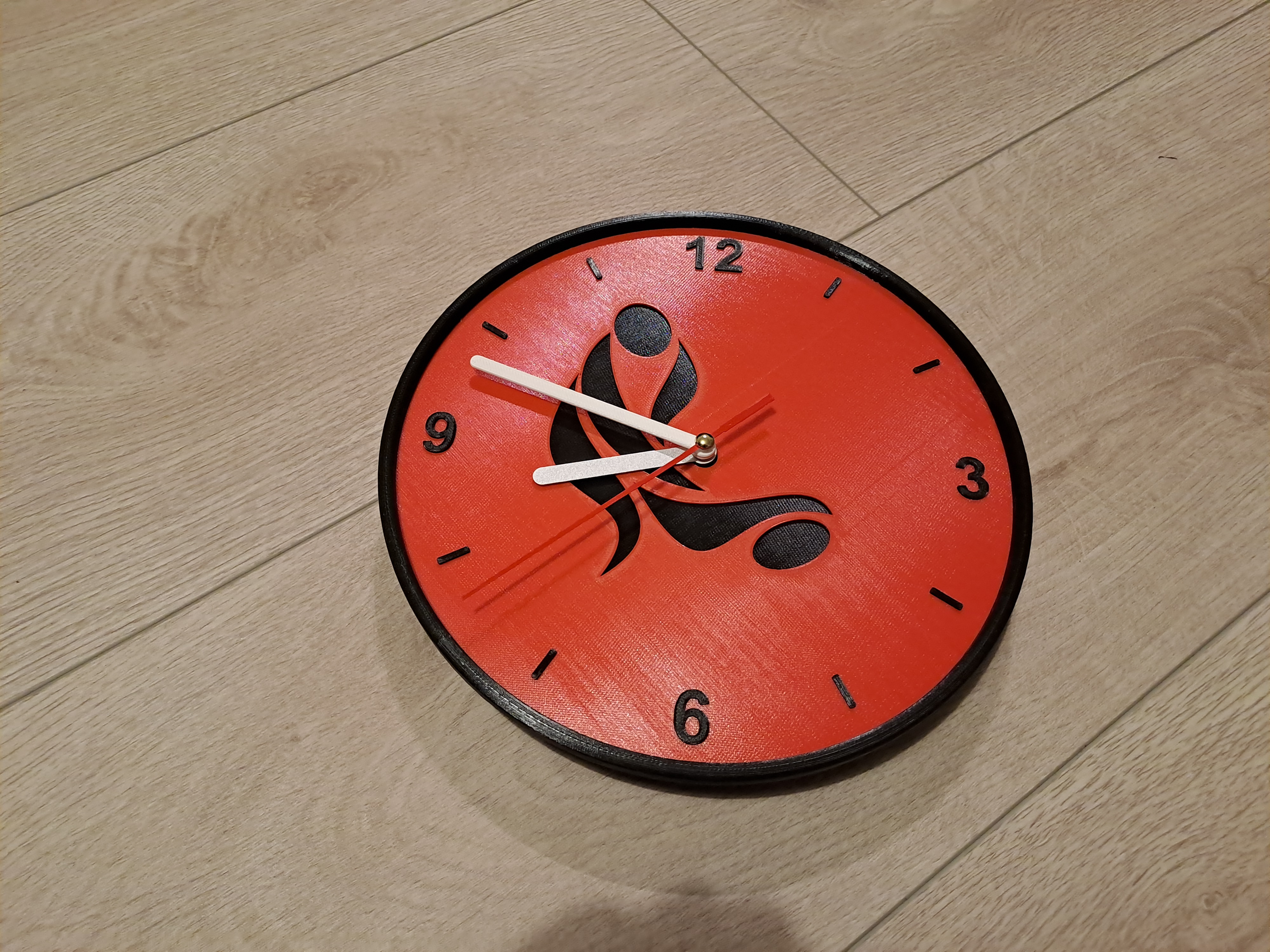 Vlastní 3D tištěné hodiny