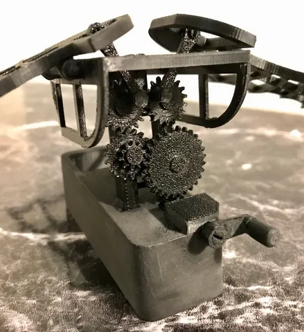 DaVinci Flying Machine Remix @50% Scale