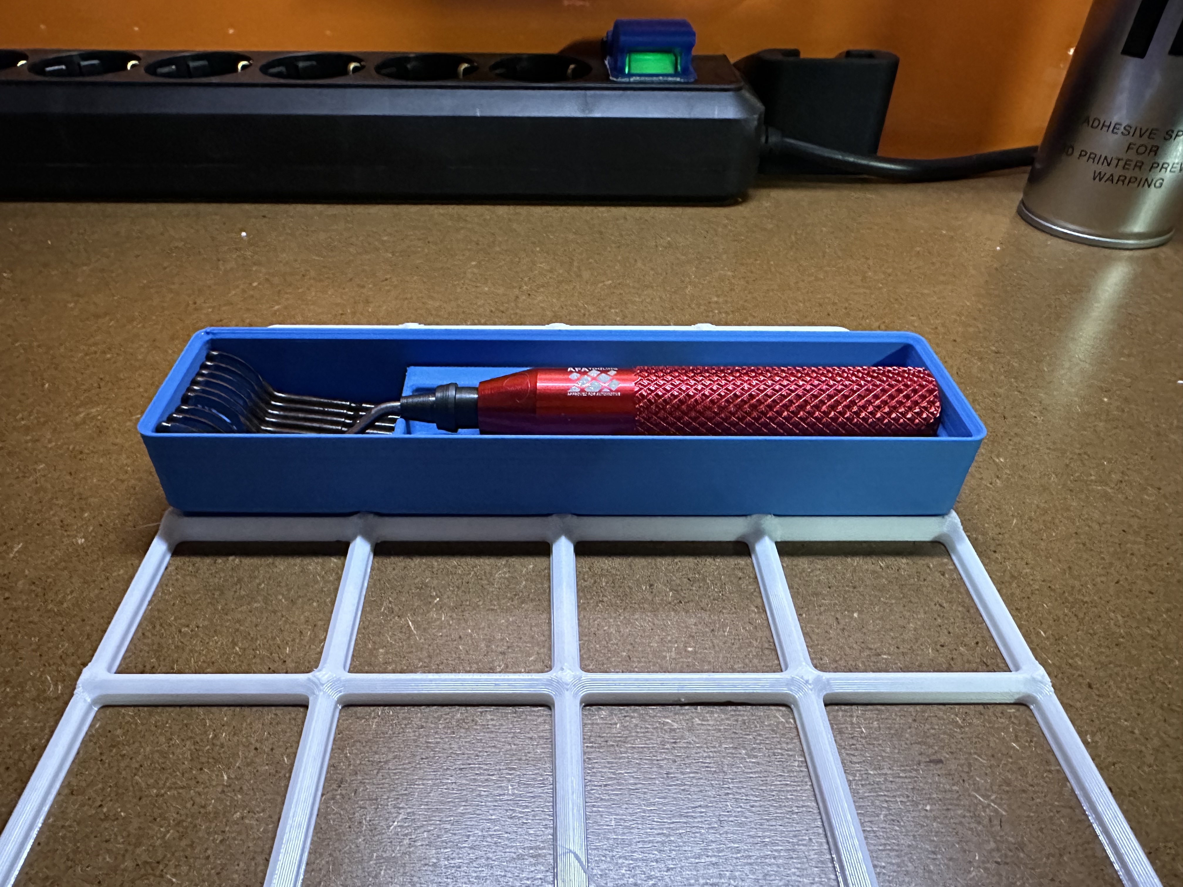 Miniatura 2 do modelo 3D Gridfinity AFA Deburring Tool Tray