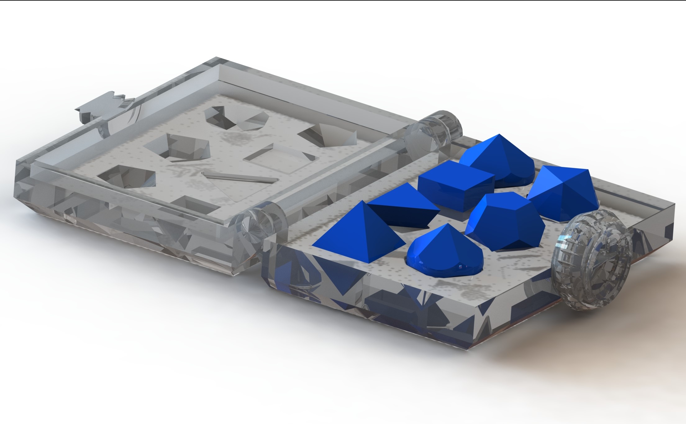DnD Dice Chest v4: Print-in-place Hinges and Threads, No Supports by ...
