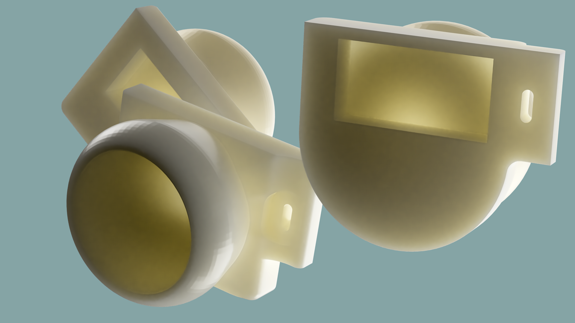 Ender 3 S1 Pro Specific Squash Ball Feet Screwed in! Uses NBR cup