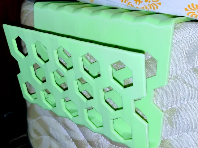 Hexagon Bedside Cell Phone Holder