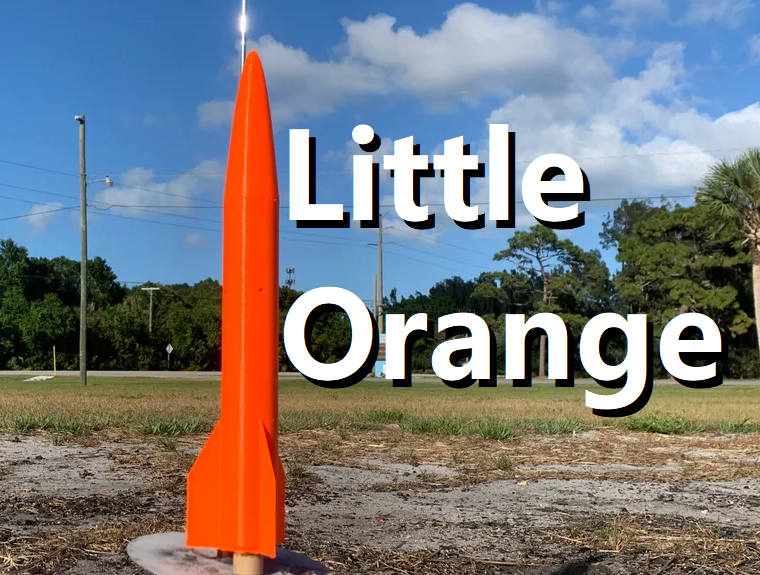 Little Orange - Support Free, Easy Print Rocket