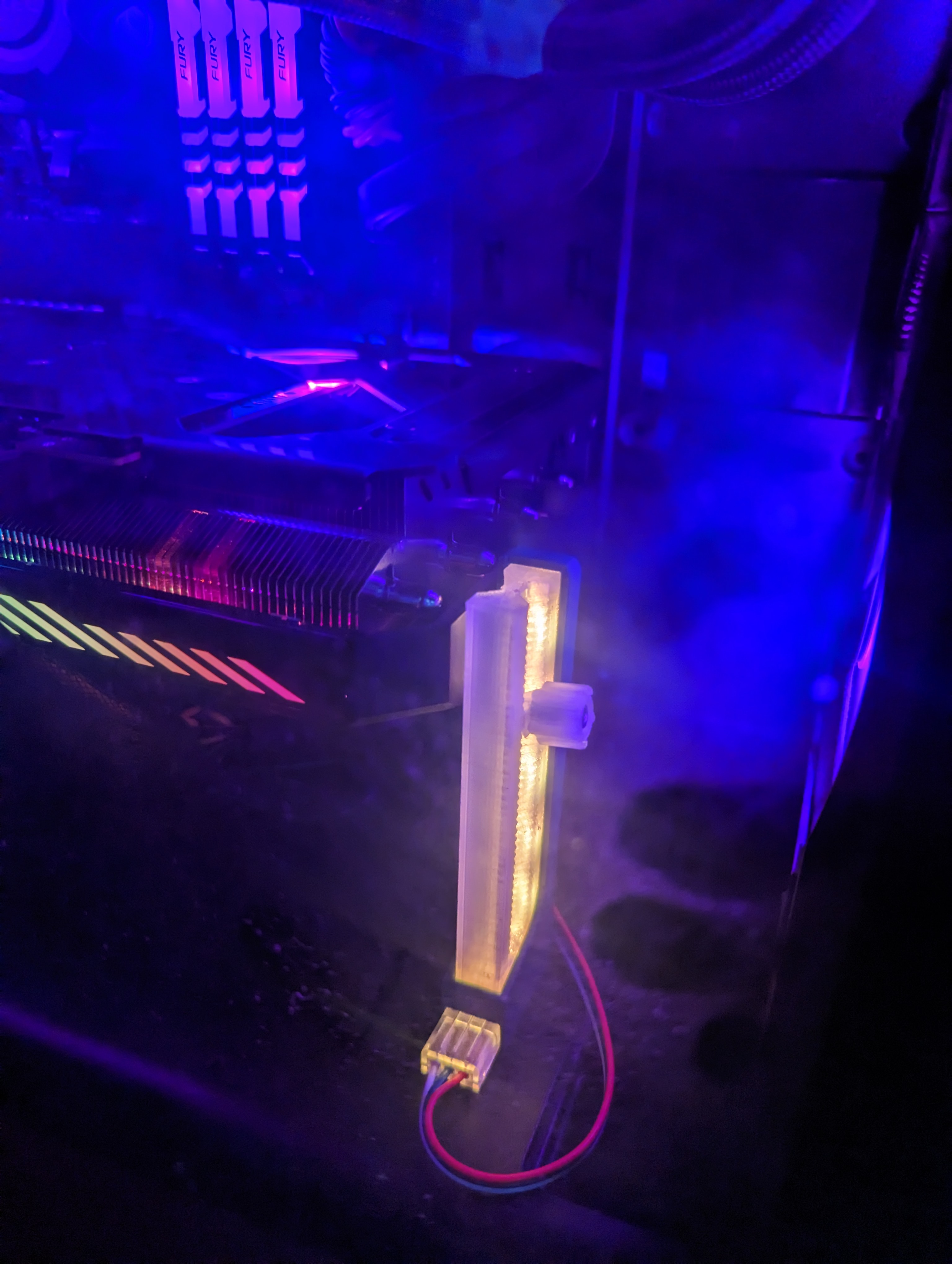 GPU Stand /w WS2812 ability