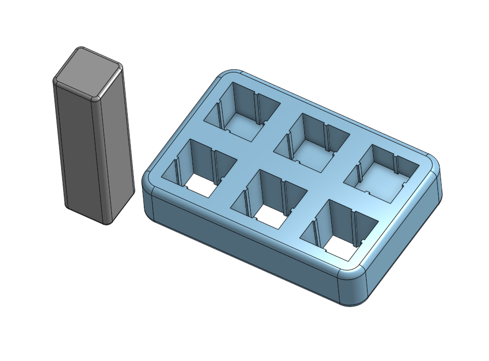 Test Print Crush Ribs Version04 by kaje Download free STL model