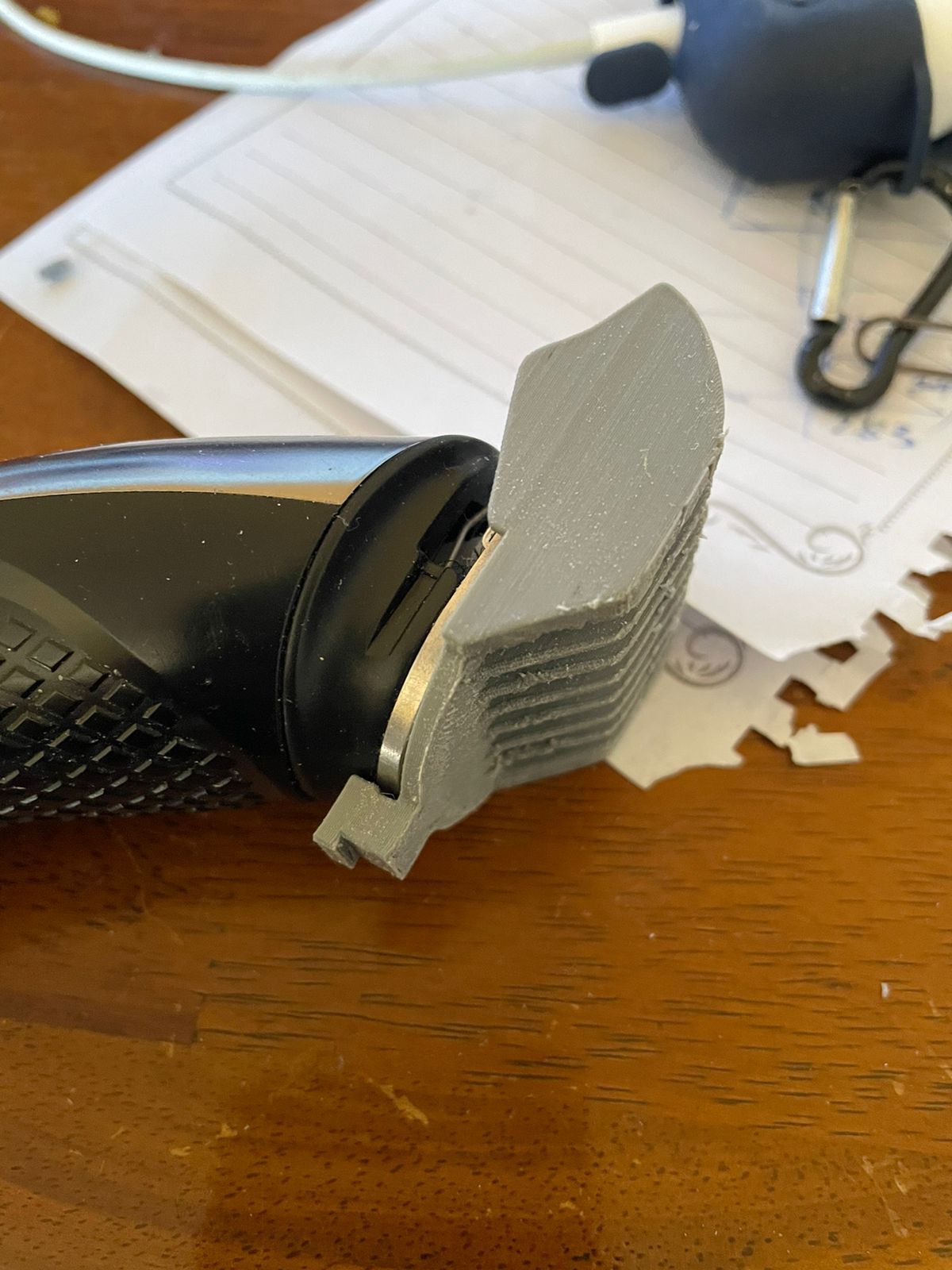 Krypton shaving machine clip