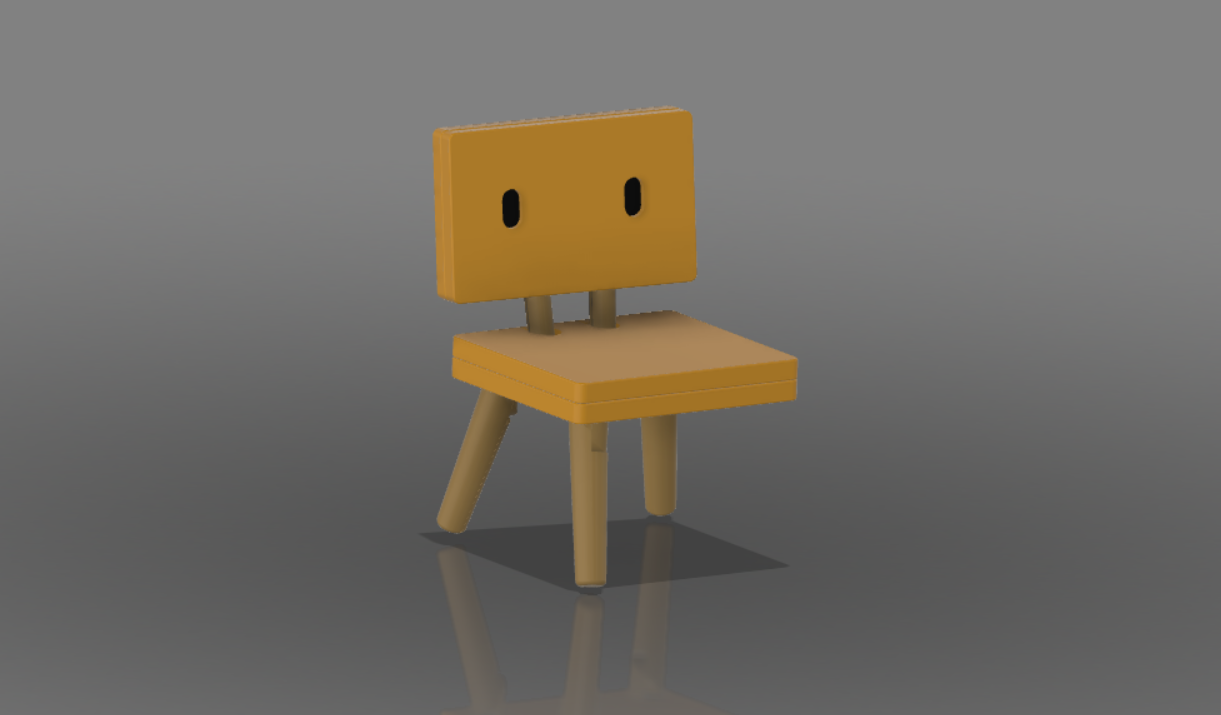 Suzume - Sota chair (action figure version) by foxtolfo red | Download ...