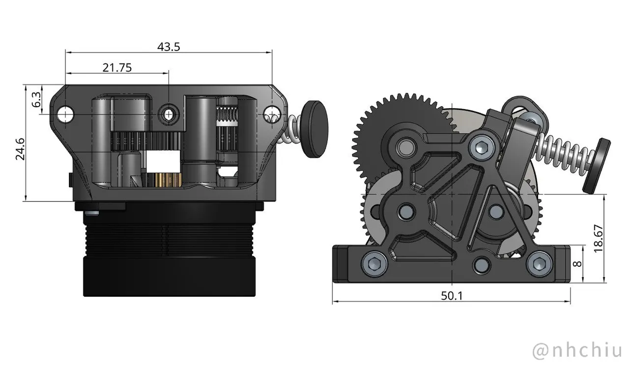 ProtoXtruder by nhchiu | Download free STL model | Printables.com