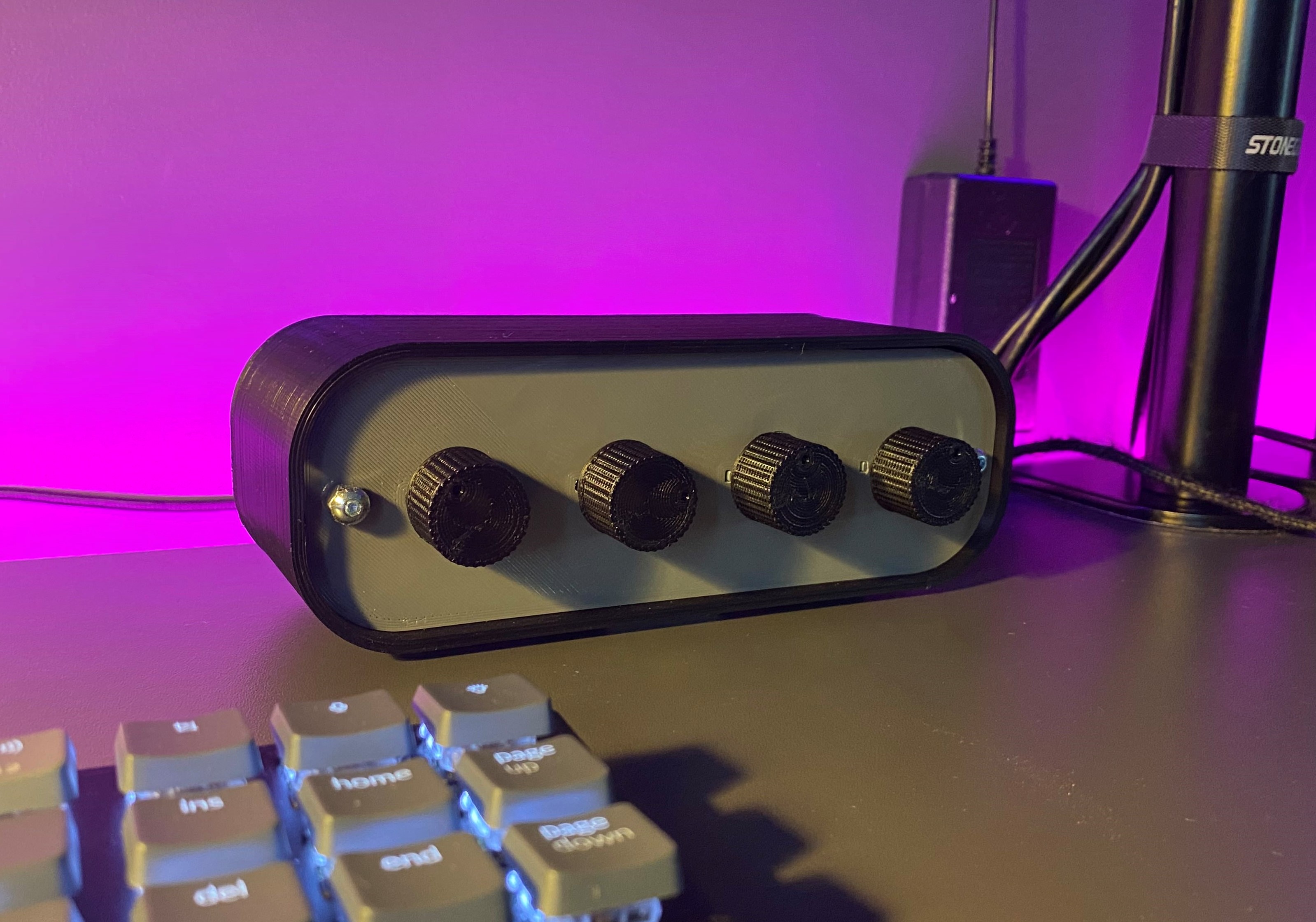 Audio controller/volume mixer by Beniuuu Download free STL model