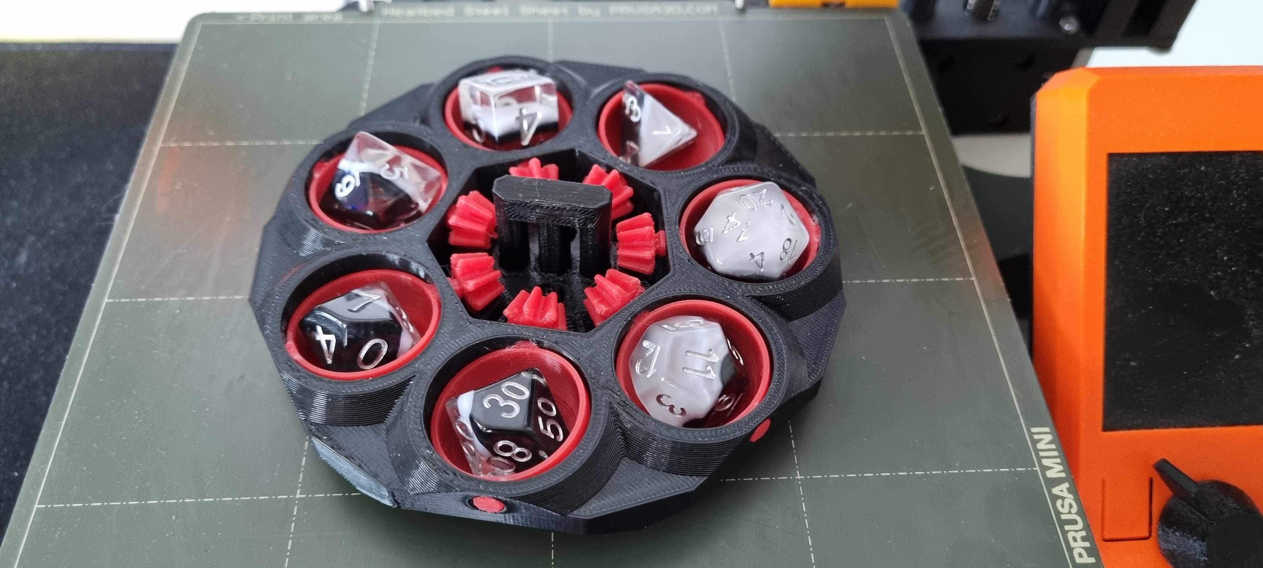 7 Dice Geared Box