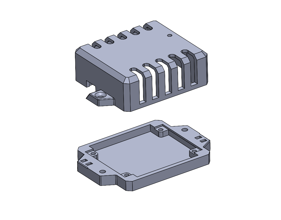 XL4016E1 DCDC Step Down Buck Converter housing by Martin L. Download