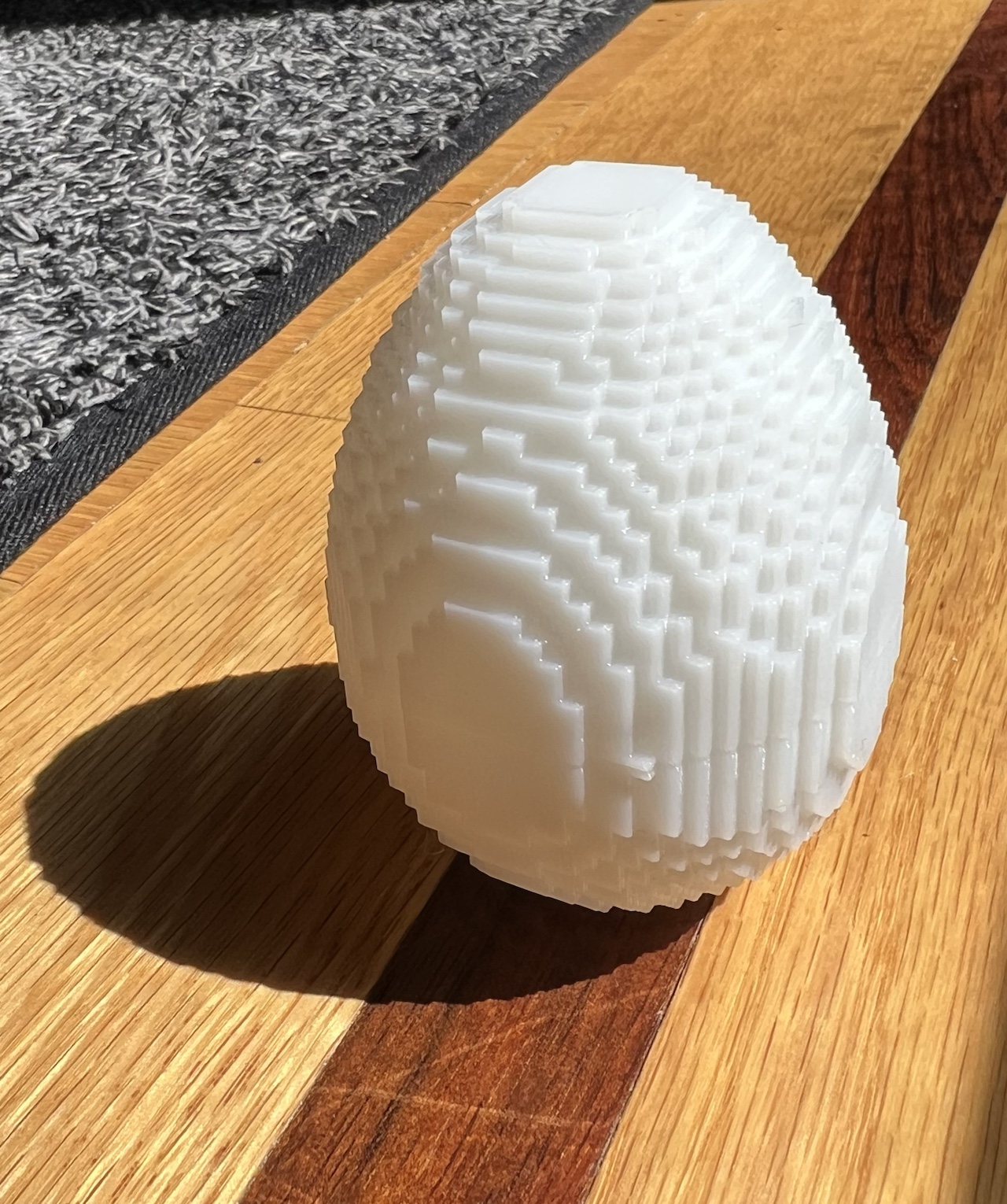 Deviled Egg:  The pixelated trick easter egg