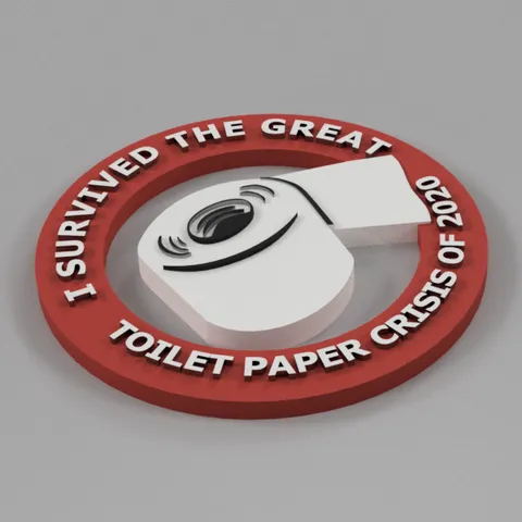 Honda - Badge for enduring the toilet paper crisis of 2020