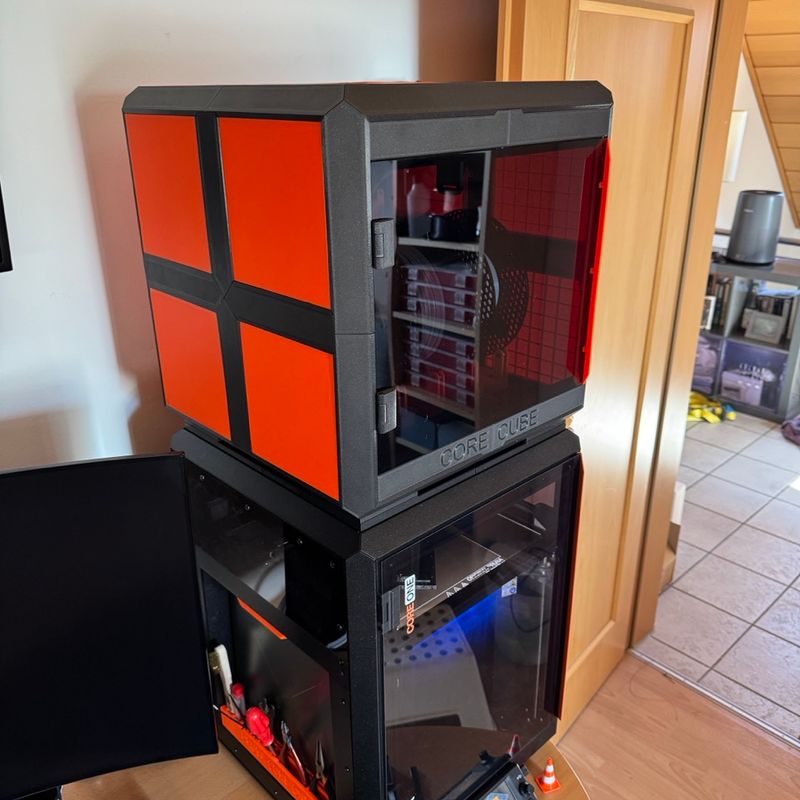 CORE CUBE Advanced - Filament Storage for Prusa CORE ONE with MMU3 and ...