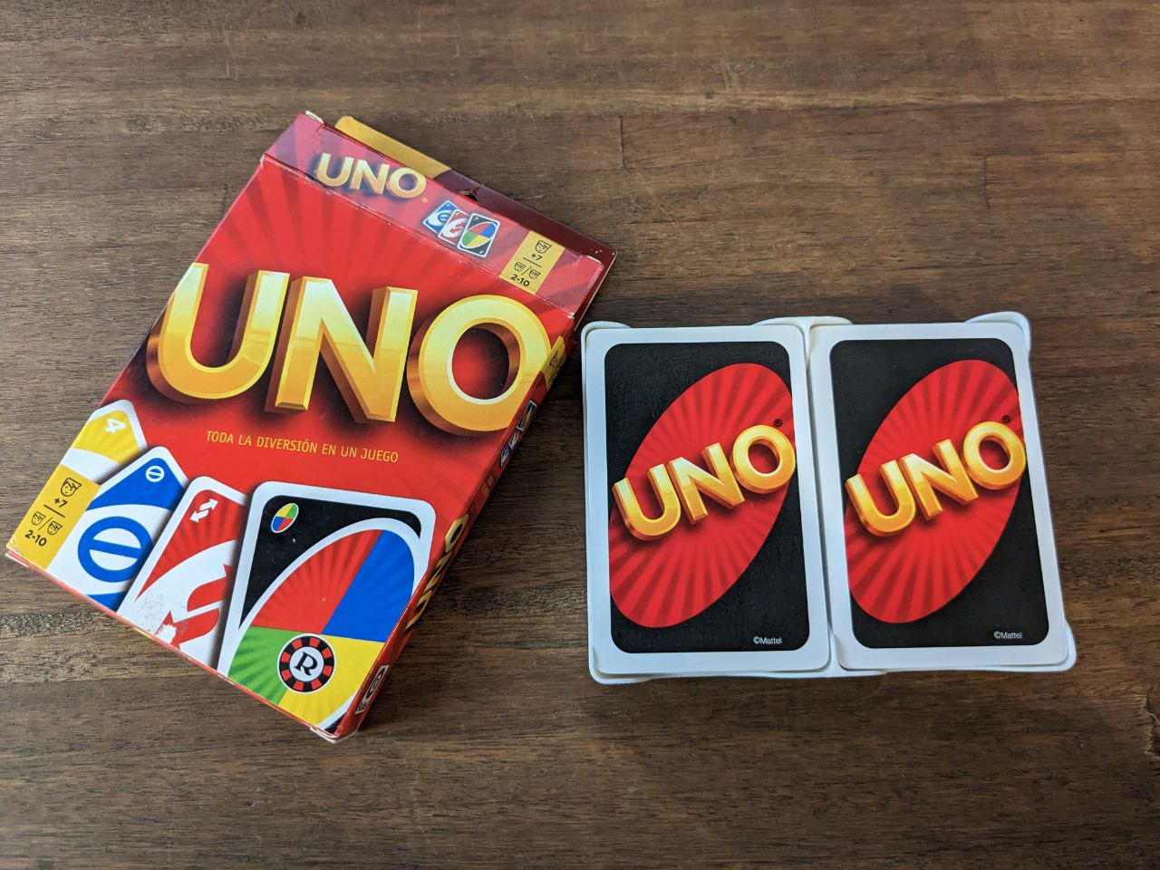 Uno cards case / Insert