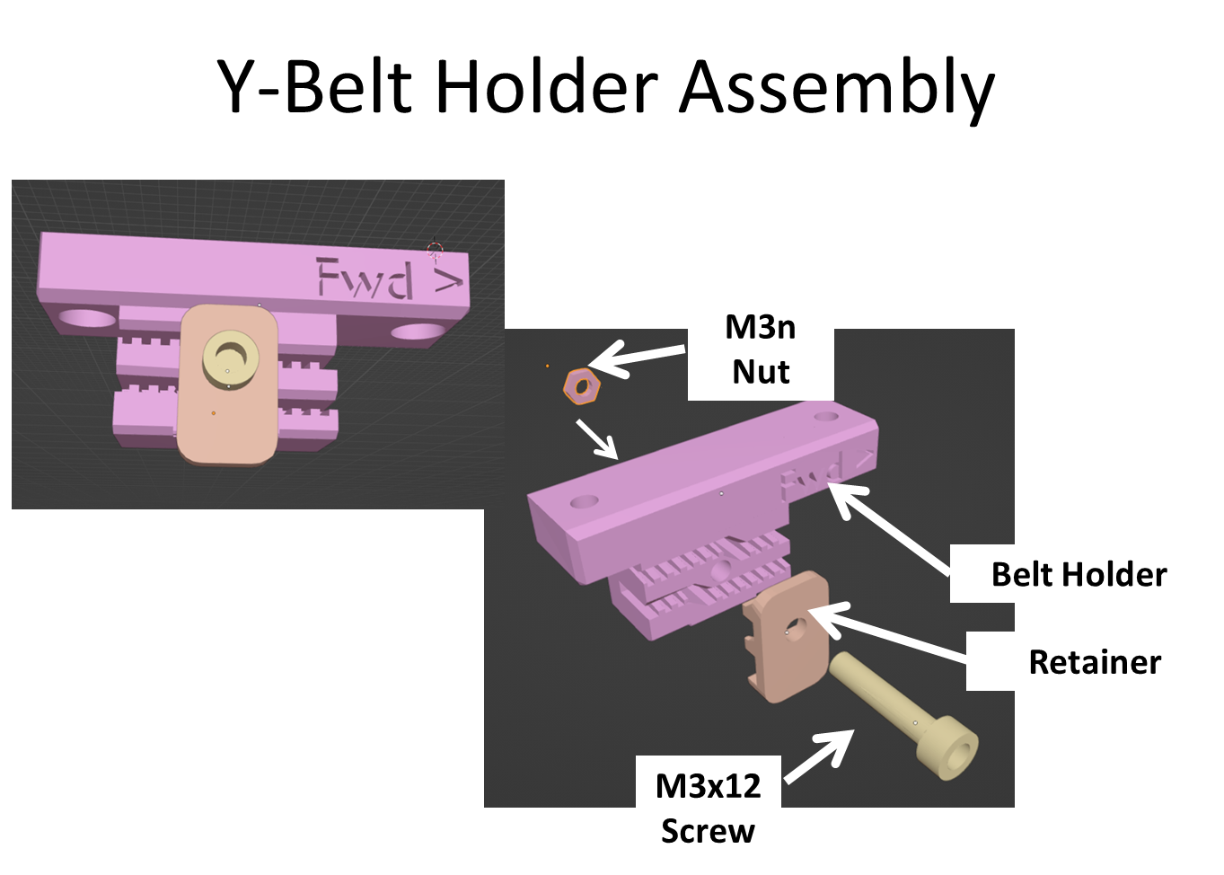 Ultimate YBelt Tensioner for Prusa MK3S, S+ & S++ by Hank Download