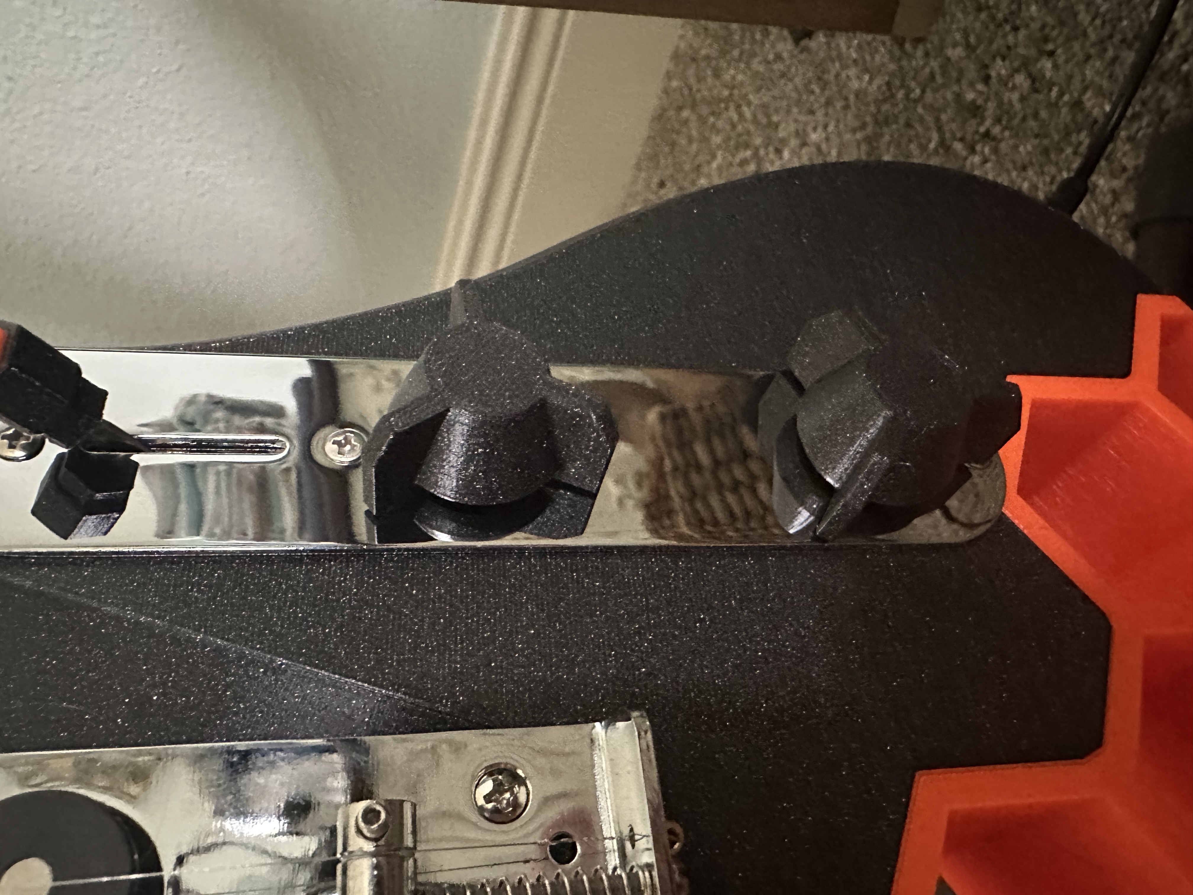 Volume and Tone Knobs for the Prusacaster (or any electric guitar)