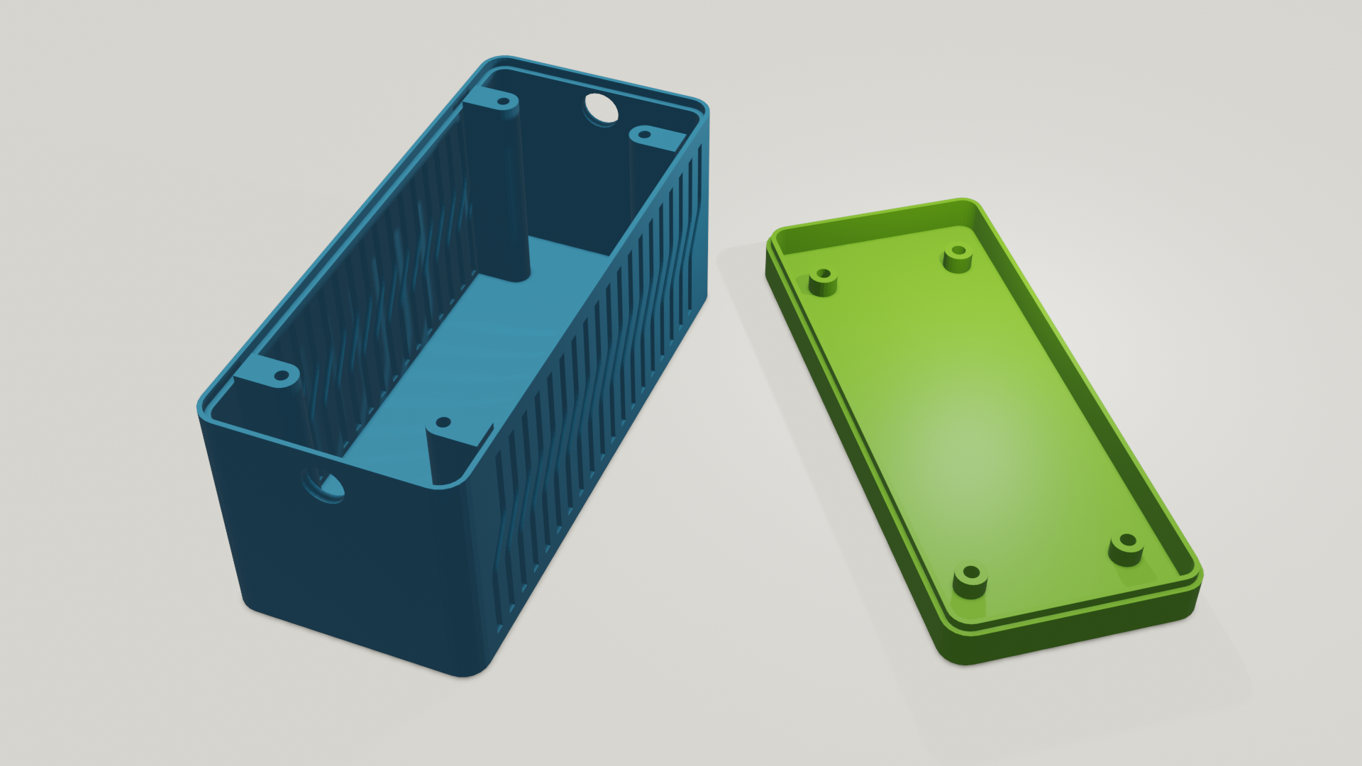Parametric electronics project case
