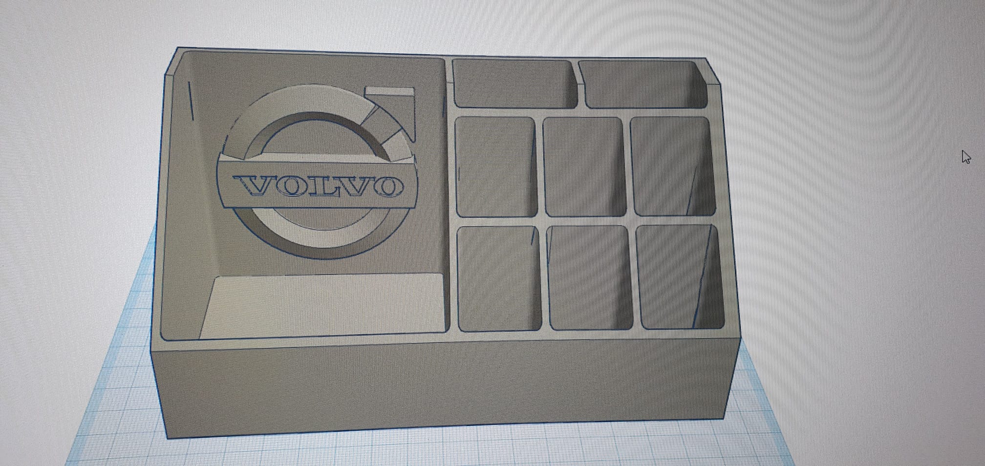 Volvo Desktop Organizer by Daniel M Download free STL model
