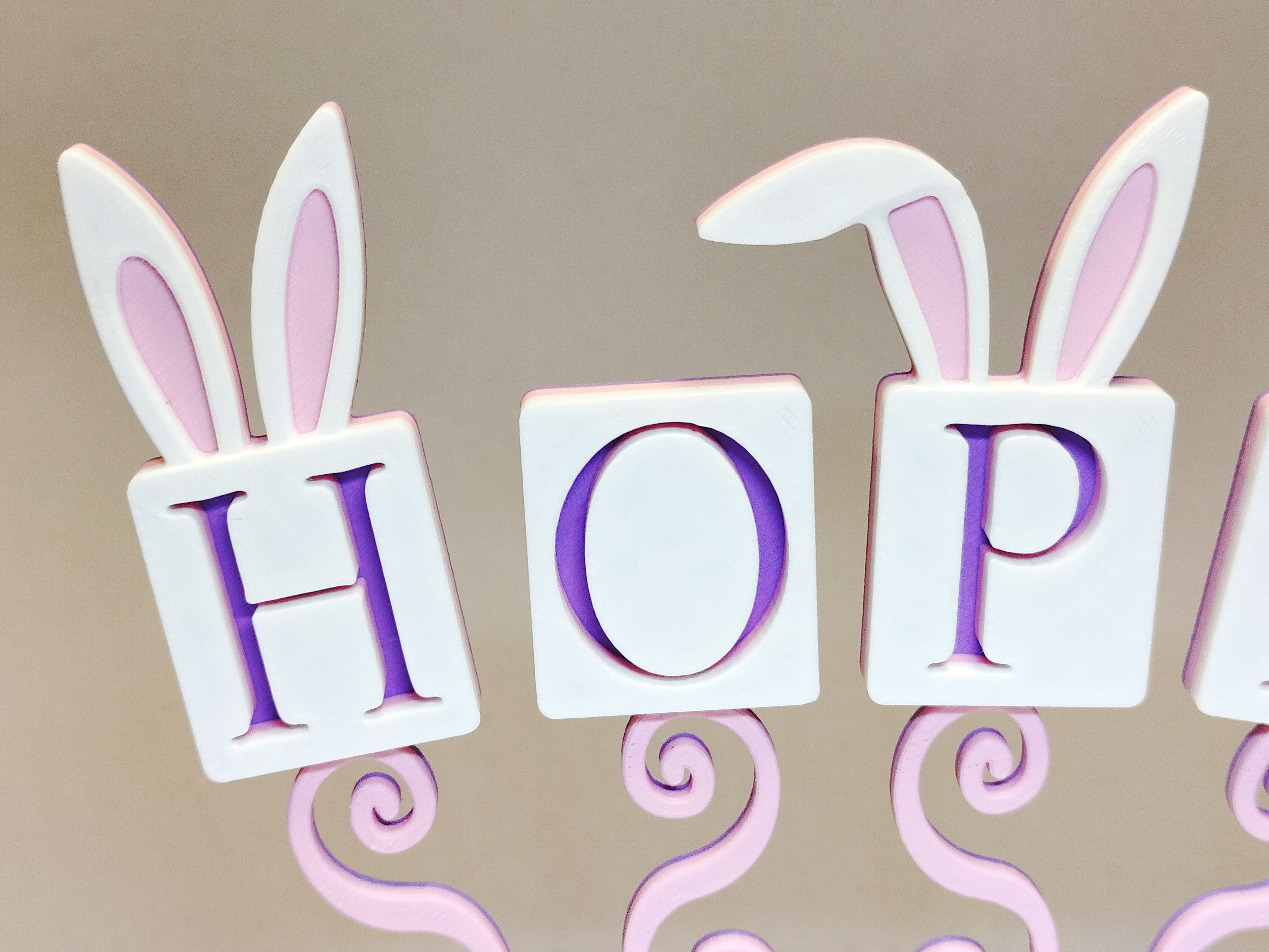 Miniatura 6 do modelo 3D Hoppy Easter Decoration